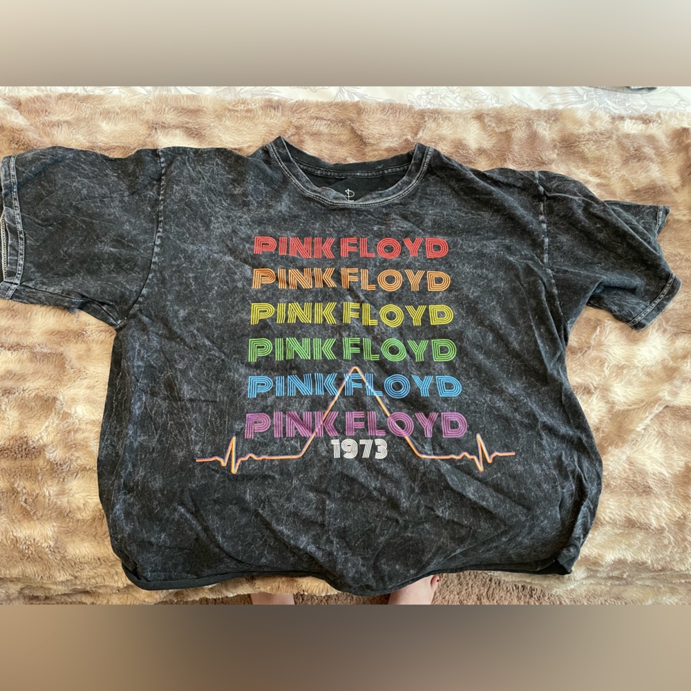 Pink Floyd crop top XL